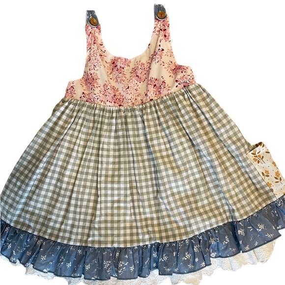 Sweet Honey Clothing Other - Sweet Honey Clothing Girls layered Tunic fall Dress Size 5Y EUC